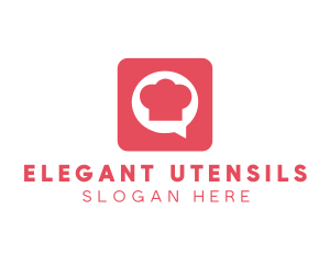 Chef Restaurant Chat logo design