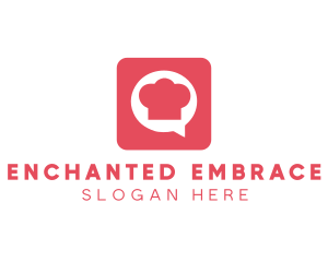 Chef Restaurant Chat logo design