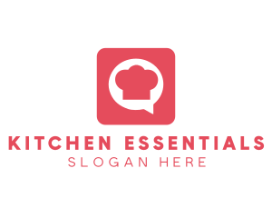 Chef Restaurant Chat logo design