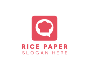 Chef Restaurant Chat logo design