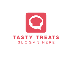 Chef Restaurant Chat logo design