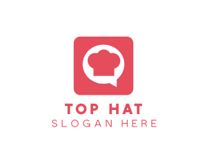 Chef Restaurant Chat logo design