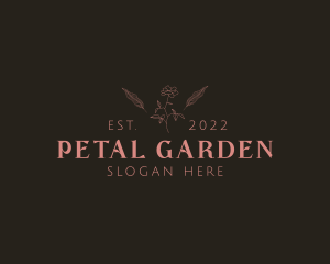 Floral Beauty Elegant logo design