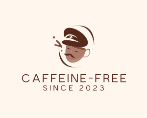 Coffee Cafe Officer logo design