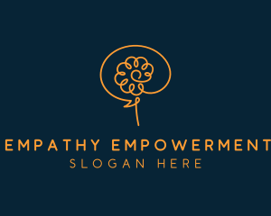 Psychiatrist Brain Therapy logo design