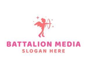 Female Cupid Boutique logo design