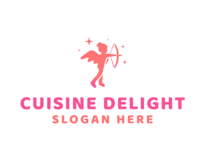 Female Cupid Boutique logo design