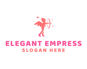 Female Cupid Boutique logo design