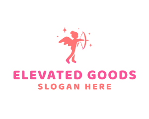 Female Cupid Boutique logo design