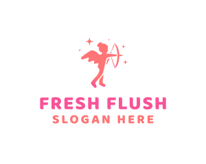 Female Cupid Boutique logo design