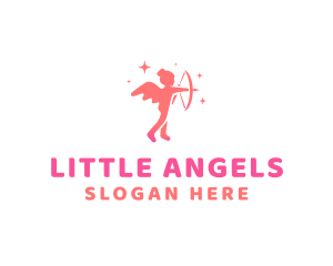 Female Cupid Boutique logo design