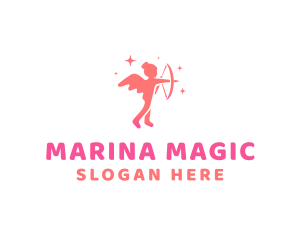 Female Cupid Boutique logo design