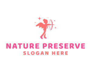 Female Cupid Boutique logo design