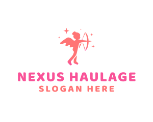 Female Cupid Boutique logo design