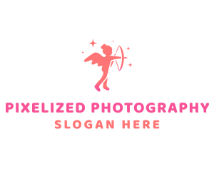 Female Cupid Boutique logo design