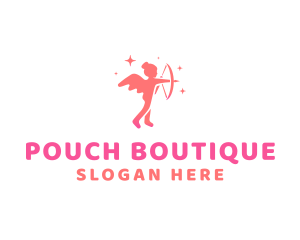 Female Cupid Boutique logo design