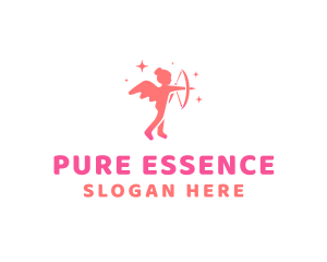 Female Cupid Boutique logo design