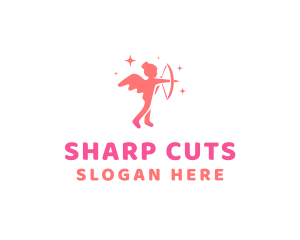 Female Cupid Boutique logo design