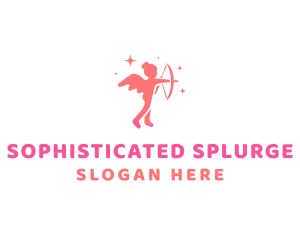 Female Cupid Boutique logo design