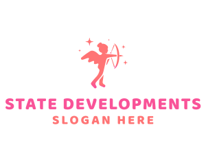 Female Cupid Boutique logo design