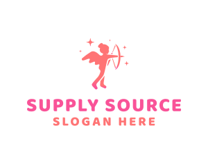 Female Cupid Boutique logo design