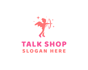 Female Cupid Boutique logo design