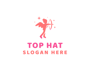 Female Cupid Boutique logo design