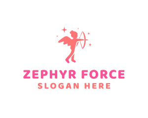 Female Cupid Boutique logo design