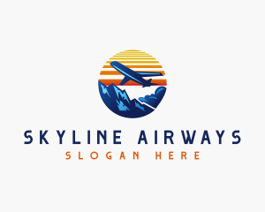 Airplane Travel Vacation logo
