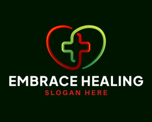 Medical Cross Heart logo