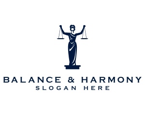 Female Justice Law logo design