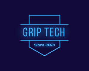 Computer Tech Badge logo design