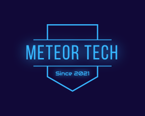 Computer Tech Badge logo design