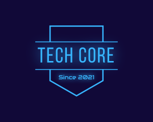 Computer Tech Badge logo design