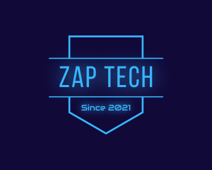 Computer Tech Badge logo design