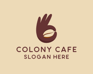 Cafe Coffee Bean logo design