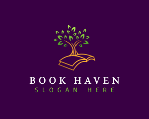 Book Tree Education logo design