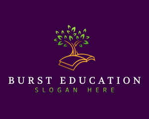 Book Tree Education logo design