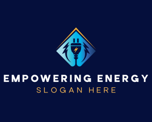 Electric Power Plug logo design