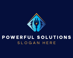 Electric Power Plug logo design