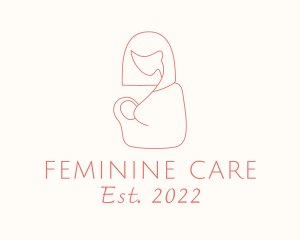 Newborn Mom Breastfeeding  logo
