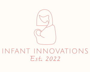 Newborn Mom Breastfeeding  logo