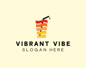 Multicolor Juice Drink  logo