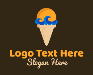 Sea Wave Ice Cream logo