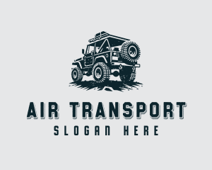 Offroad Jeep Driving logo design