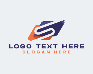 Digital App Messaging Letter S logo