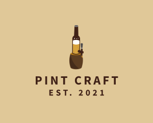 Craft Beer Tower  logo design