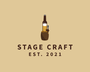 Craft Beer Tower  logo design