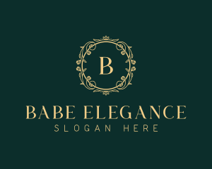 Floral Luxury Boutique Hotel logo design