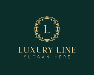 Floral Luxury Boutique Hotel logo design